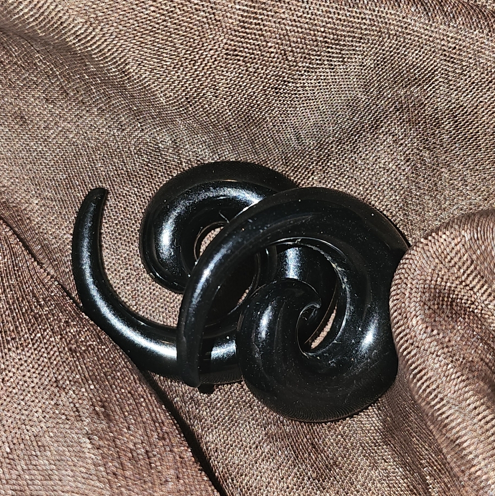 Acrylic Spiral Snail Plug Ear Stretching